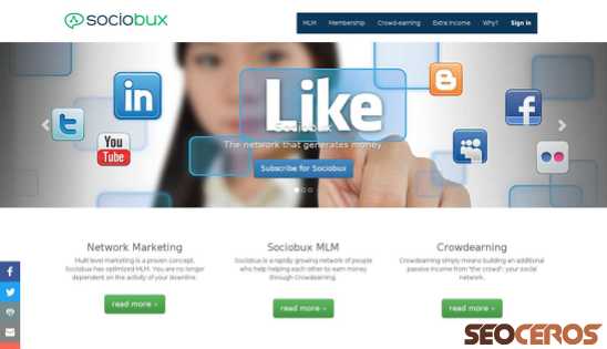 sociobux.com desktop previzualizare