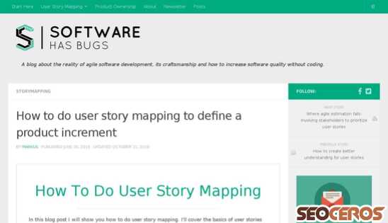 software-has-bugs.com/2018/06/30/product-increments-using-a-story-map desktop obraz podglądowy