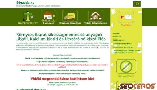 sogazda.hu desktop előnézeti kép