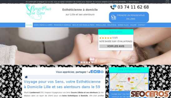 soins-esthetiques-lille.fr desktop preview