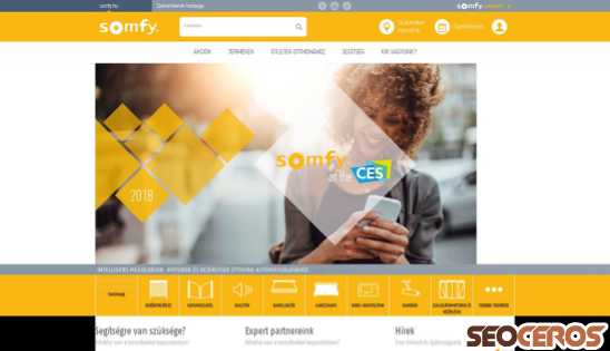 somfy.hu desktop előnézeti kép