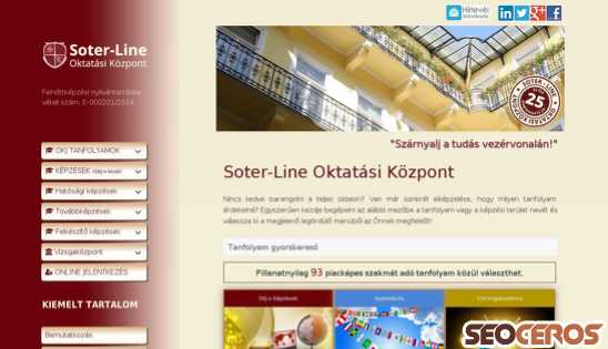 soterline.hu desktop előnézeti kép