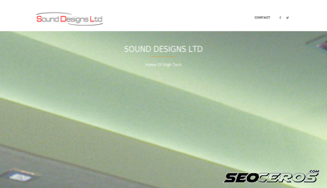 sound-designs.co.uk desktop preview