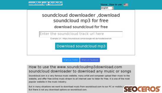 soundcloudmp3download.com desktop 미리보기