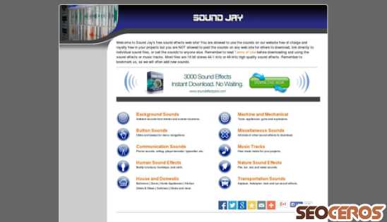 soundjay.com desktop náhľad obrázku