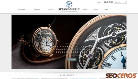 speake-marin.com desktop Vorschau