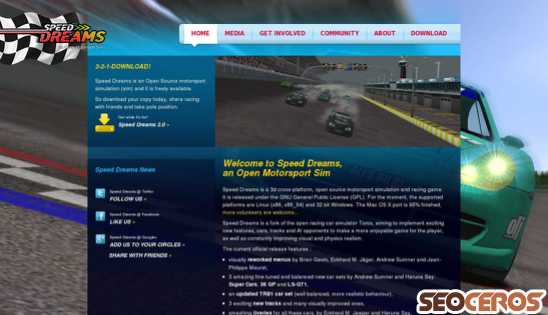 speed-dreams.org desktop előnézeti kép