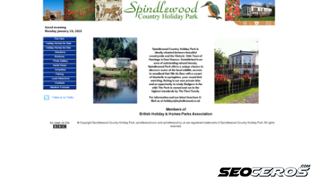 spindlewood.co.uk desktop förhandsvisning