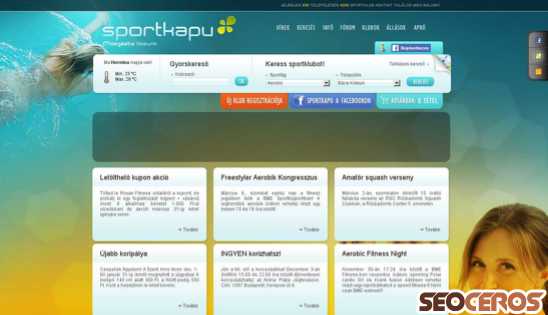 sportkapu.hu desktop előnézeti kép