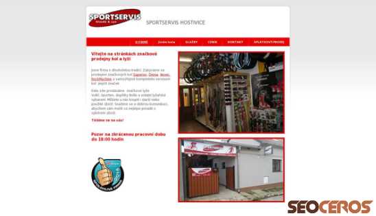 sportservis-hostivice.cz desktop náhled obrázku