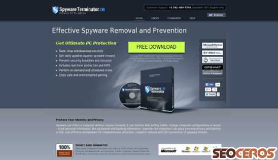 spywareterminator.com desktop obraz podglądowy