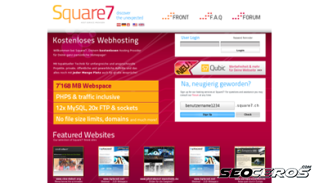 square7.ch desktop Vista previa