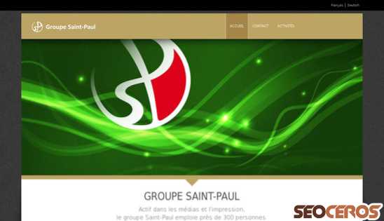 st-paul.ch desktop prikaz slike