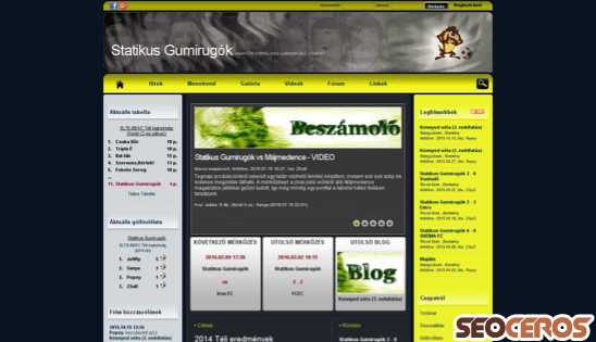 statikusgumirugok.hu desktop előnézeti kép