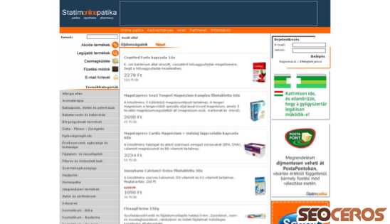 statimpatika.hu desktop náhľad obrázku