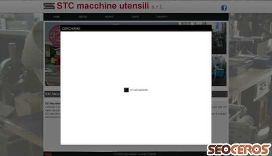 stcmacchineutensili.com desktop previzualizare