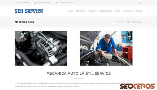 stilservice.ro/mecanica-auto desktop preview