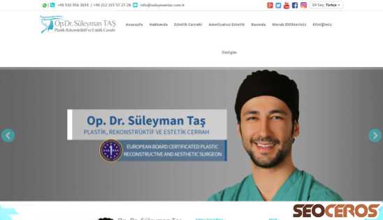 suleymantas.com.tr desktop náhľad obrázku
