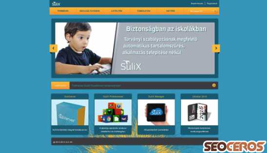 sulix.hu desktop előnézeti kép