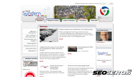 sundern.de desktop előnézeti kép