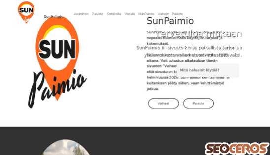 sunpaimio.fi desktop náhľad obrázku