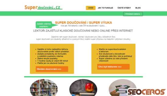 superdoucovani.cz desktop förhandsvisning