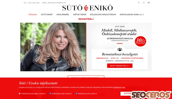 sutoeniko.hu desktop előnézeti kép