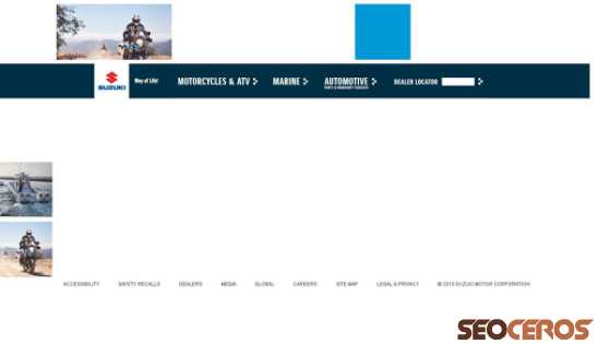suzuki.com desktop vista previa