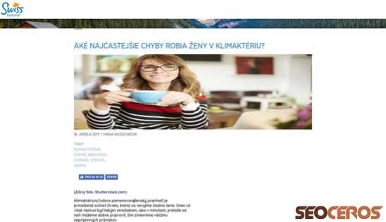 swissnatural.sk/klimakterium-lieky-samovysetrenie-prsnikov desktop obraz podglądowy