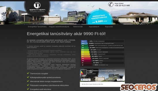 szak-therm.hu desktop náhľad obrázku