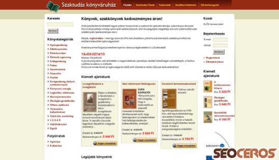szaktudas.hu desktop előnézeti kép
