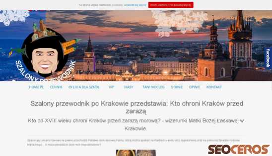 szalonyprzewodnik.pl/kto-chroni-krakow-przed-zaraza desktop 미리보기