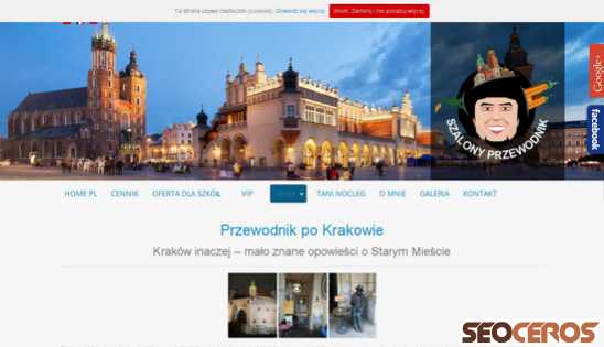szalonyprzewodnik.pl/trasy/krakow-inaczej-malo-znane-opowiesci-o-starym-miescie desktop előnézeti kép