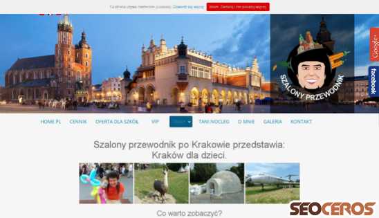 szalonyprzewodnik.pl/trasy/rodzina-w-krakowie/krakow-dla-dzieci desktop előnézeti kép