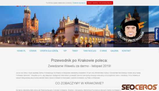szalonyprzewodnik.pl/zwiedzanie-wawelu-za-darmo desktop előnézeti kép