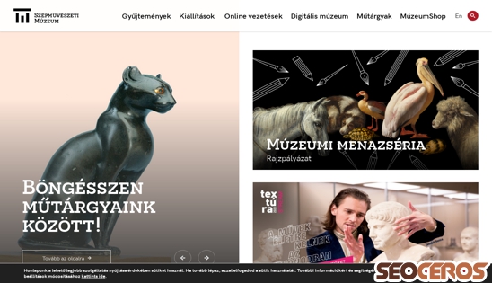 szepmuveszeti.hu desktop náhled obrázku