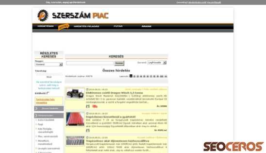 szerszampiac.hu desktop náhled obrázku