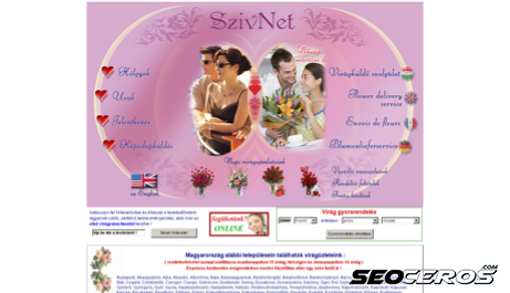 sziv.net desktop előnézeti kép
