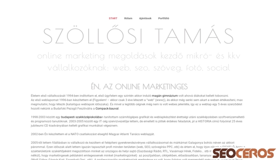 szollositamas.hu desktop náhled obrázku