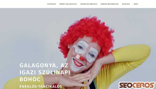 szulinapibohoc.hu desktop náhľad obrázku