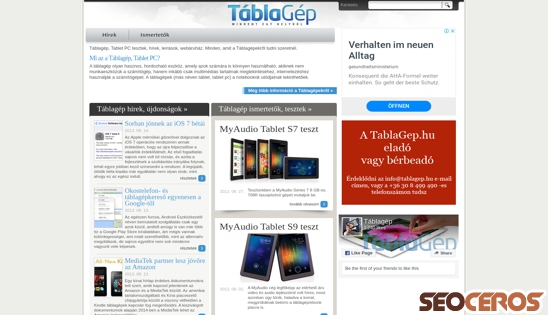 tablagep.hu desktop preview