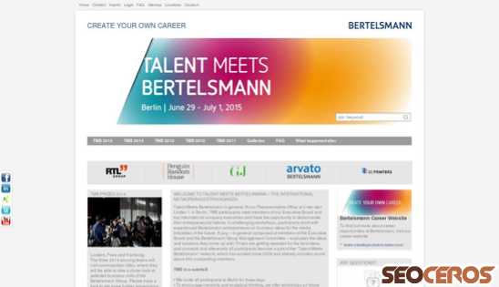 talentmeetsbertelsmann.com desktop preview