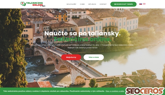taliancinaonline.sk desktop előnézeti kép