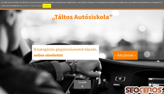 taltosjogsi.hu desktop náhľad obrázku