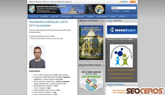 tancsics.hu desktop náhled obrázku