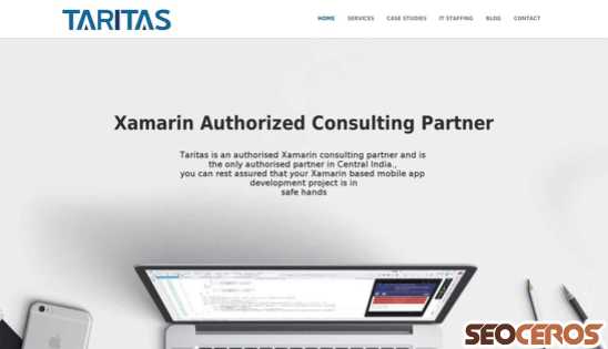 taritas.com desktop förhandsvisning