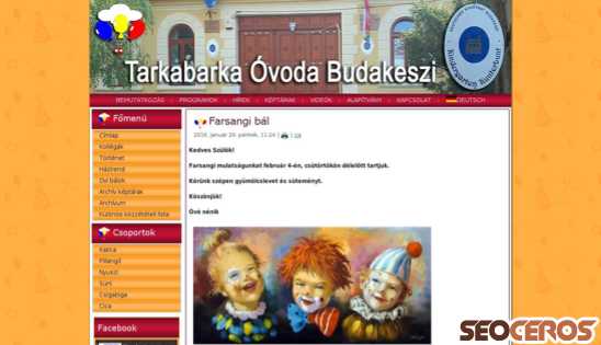tarkabarkaovoda.hu desktop náhled obrázku