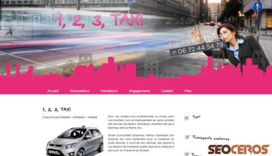 taxi-epernay.com desktop vista previa
