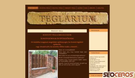 teglarium.com desktop előnézeti kép