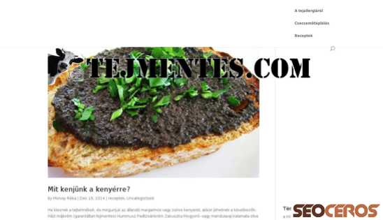 tejmentes.com desktop náhled obrázku